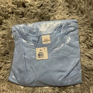 Hanes Light Blue Authentic Tee